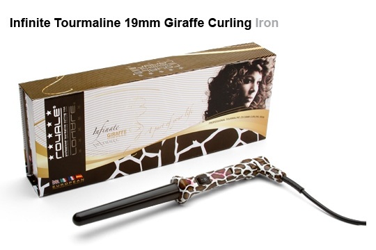 Infinate Tourmaline 19mm Giraff Curling